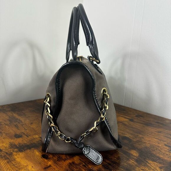 Chloe Harley‎ Small Size Tote Bag 2-Way Canvas Leather - Picture 6 of 16